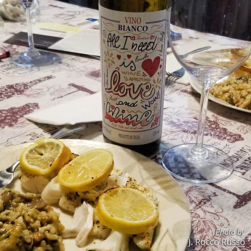 White Wine from Italy Love